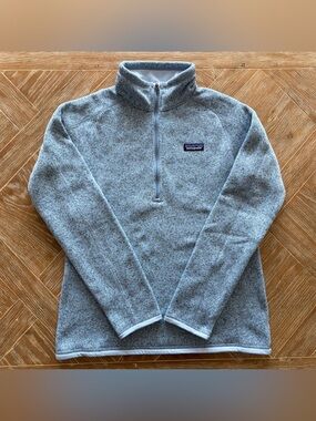 Patagonia Better Sweater 1/4 Zip Fleck Blue